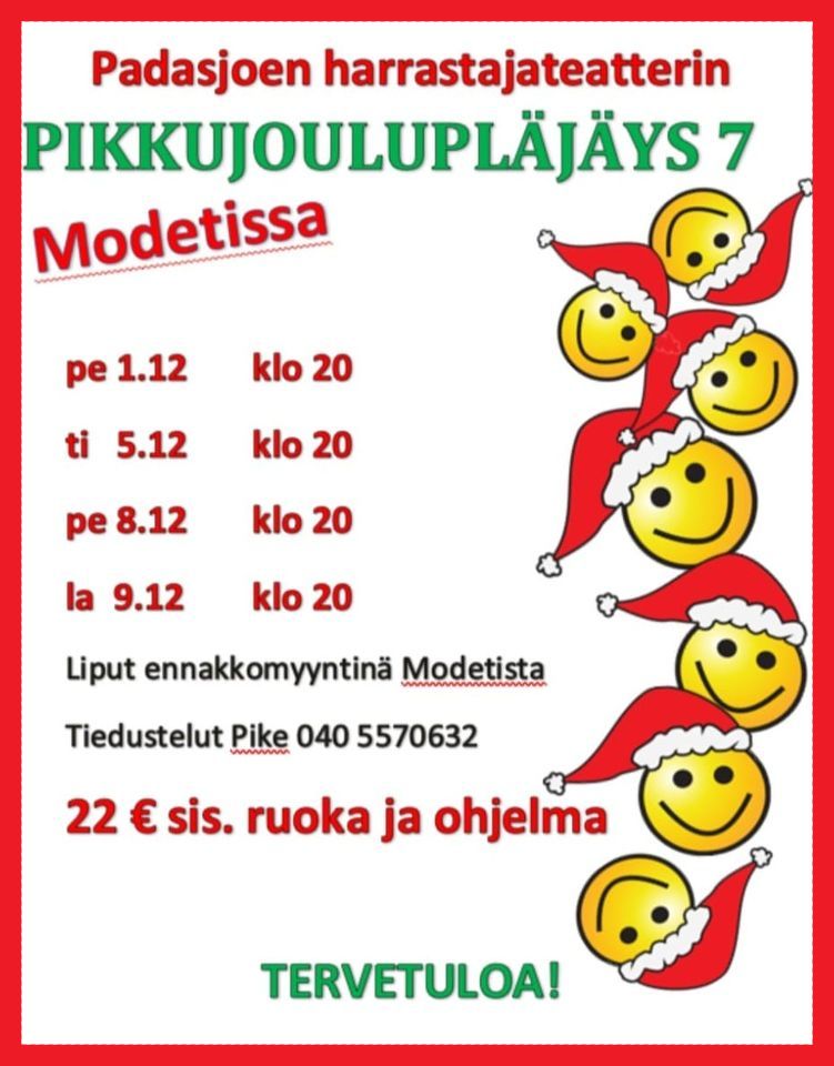 Pikkujoulupläjäys 7